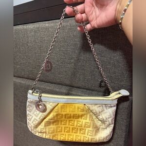 Fendi Gradient Yellow Mini Bag